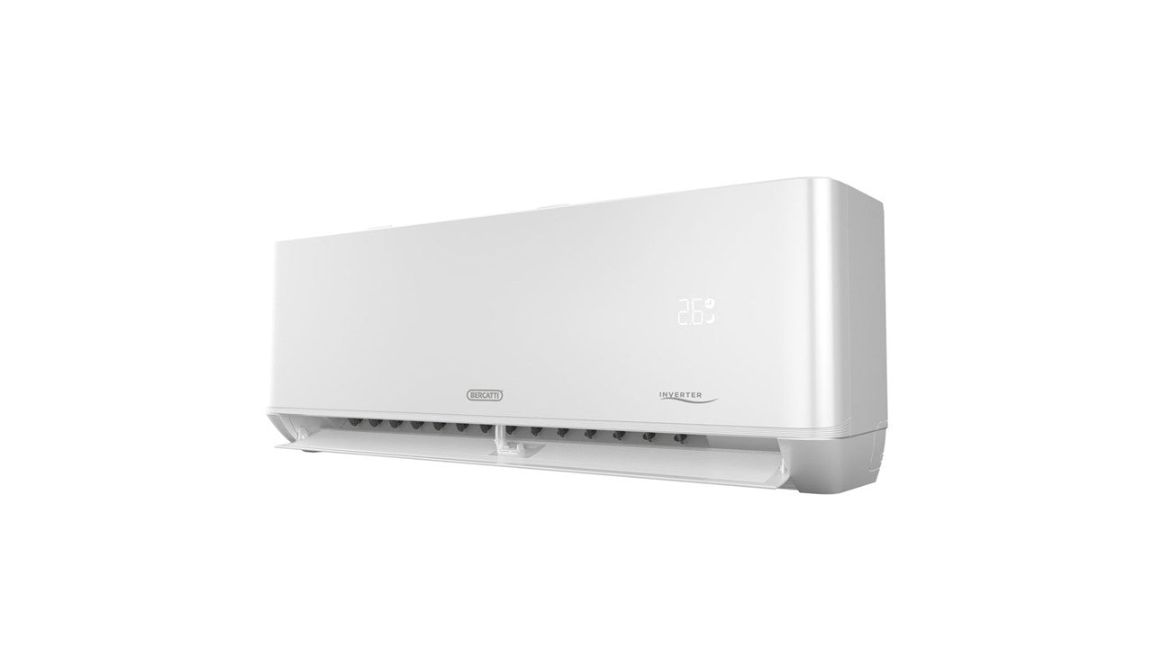 Aire acondicionado Split muro Inverter Bercatti 9.000 BTU + Instalación incluida.